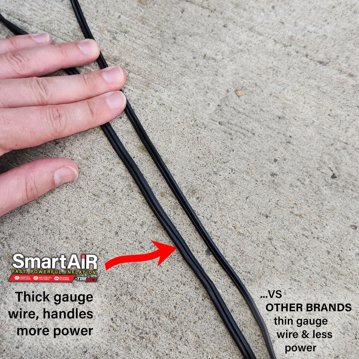 TireJECT Inflator Kit with Instant Tire Repair