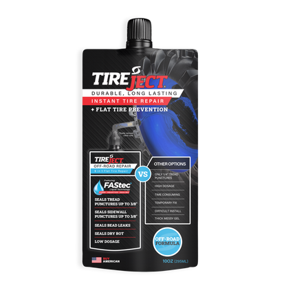 OFF-ROAD Instant Tire Repair Kit (10oz for ATV+SxS+Mower+Golf-cart+etc)